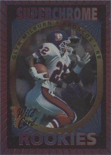 1993 Wild Card Glyn Milburn #9