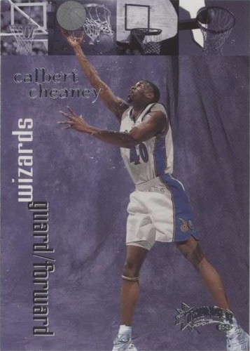 1998-99 Skybox Thunder - Calbert Cheaney #68