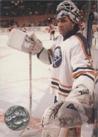 1991-92 Pro Set Platinum - Clint Malarchuk #159