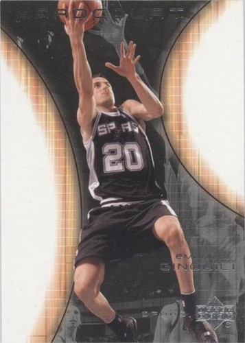 2003-04 Upper Deck Hardcourt - Manu Ginobili #78