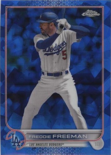 2022 Topps Chrome Update Series Sapphire Edition - Freddie Freeman #US330