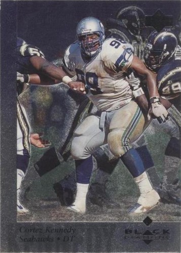 1997 Upper Deck Black Diamond Cortez Kennedy #22