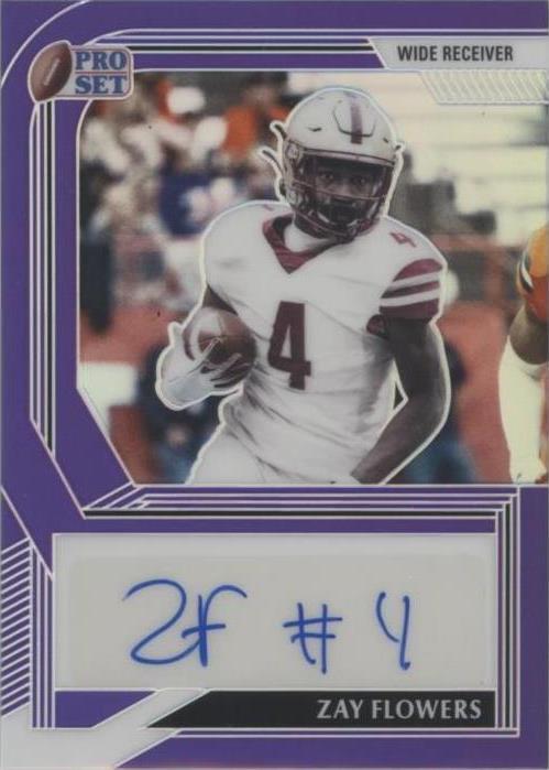 2022 Leaf Pro Set Metal Zay Flowers #PA-ZF1