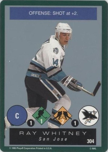 1995-96 Playoff One on One Challenge - Ray Whitney #304