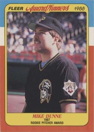 1988 Fleer Award Winners - Mike Dunne #10
