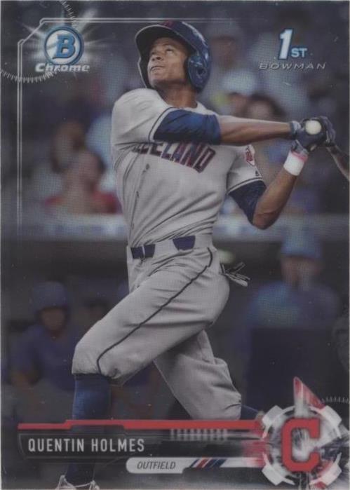 2017 Bowman Draft - Quentin Holmes #BDC-118