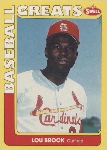 1991 Swell Baseball Greats - Lou Brock #13