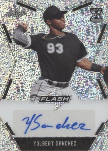 2020 Leaf Flash - Yolbert Sanchez #BA-YS1