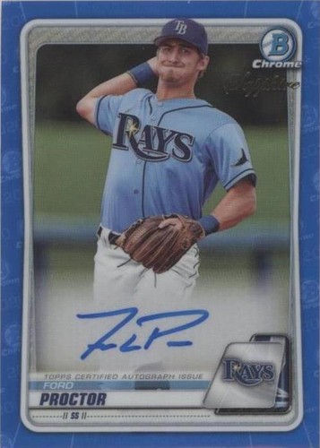 2020 Bowman Chrome Sapphire Edition - Ford Proctor #BSPA-FP