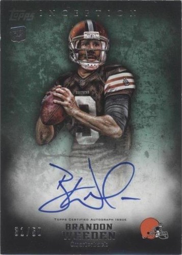 2012 Topps Inception Brandon Weeden #105