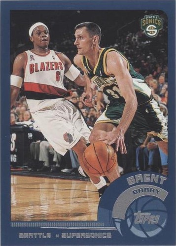 2002-03 Topps - Brent Barry #86