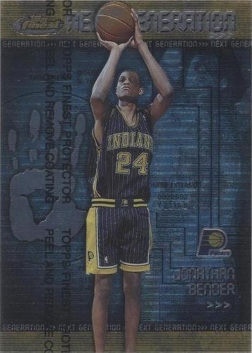 1999-00 Topps Finest - Jonathan Bender #NG2