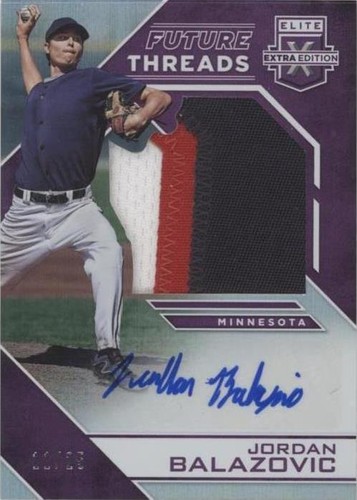 2016 Panini Elite Extra Edition - Jordan Balazovic #FTSA-JC