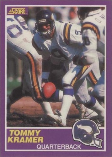 1989 Score Supplemental Tommy Kramer #364S