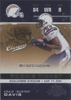 2007 Playoff Contenders Craig Davis #132
