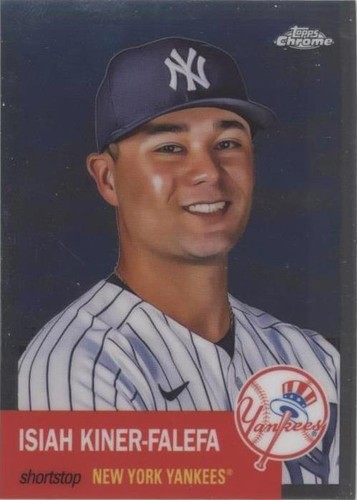 2022 Topps Chrome Platinum Anniversary - Isiah Kiner-Falefa #182
