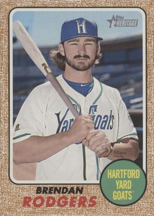 2017 Topps Heritage Minor League Edition - Brendan Rodgers #212