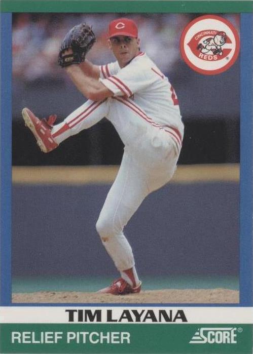 1991 Score 100 Hottest Rookies - Tim Layana #54