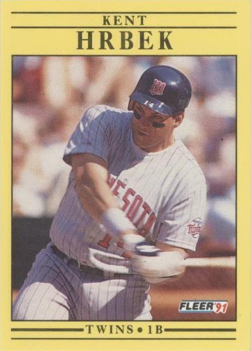 1991 Fleer - Kent Hrbek #614