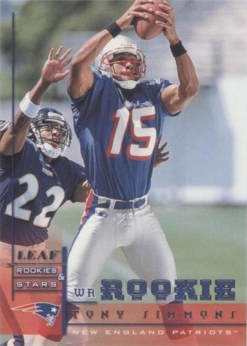 1998 Leaf Rookies & Stars Tony Simmons #207