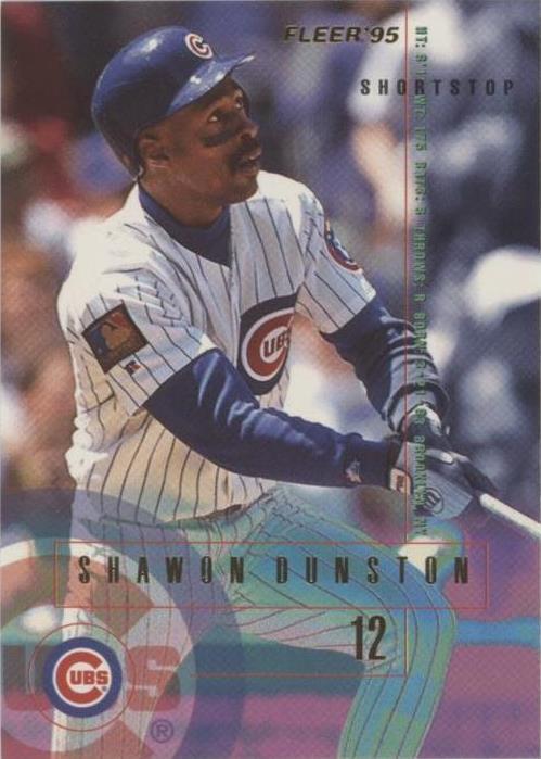 Fleer 1995 - Shawon Dunston #413