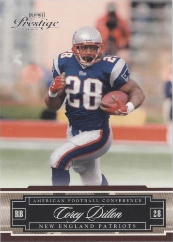 2007 Playoff Prestige Corey Dillon #88
