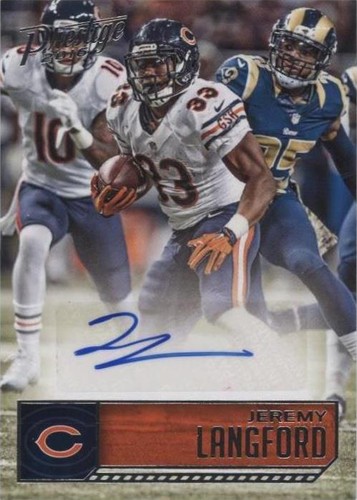 2016 Panini Prestige Jeremy Langford #87