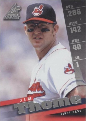 1998 Pinnacle Inside - Jim Thome #47
