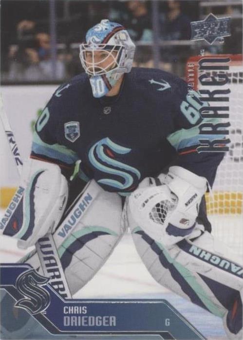 2021-22 Upper Deck Seattle Kraken - Chris Driedger #1