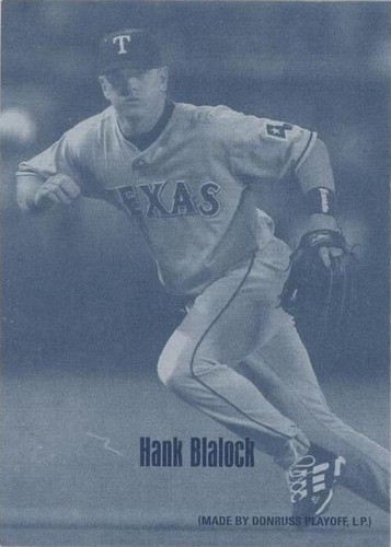 2004 Leaf Second Edition - Hank Blalock #18