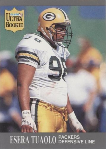 1991 Fleer Ultra Update Esera Tuaolo #U-33