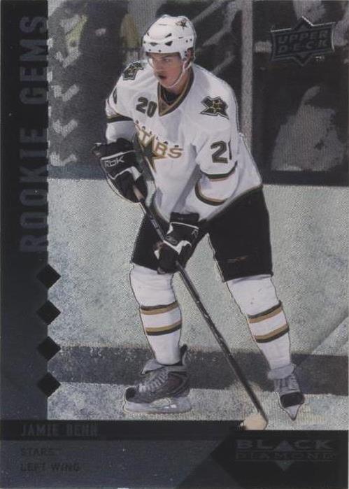 Diamante negro cubierta superior 2009-10 - Jamie Benn #206