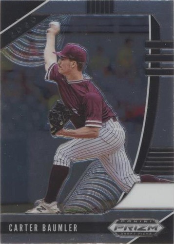 2020 Panini Prizm Draft Picks - Carter Baumler #PDP133