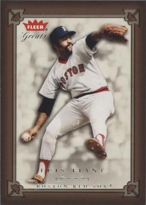 2004 Fleer Greats of the Game - Luis Tiant #51