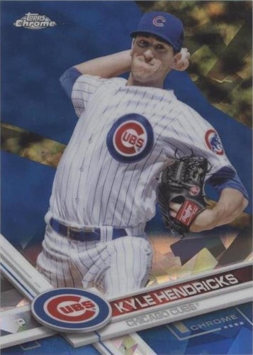 2017 Topps Chrome Sapphire Edition - Kyle Hendricks #468