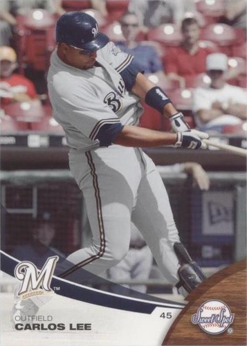 2006 Upper Deck Sweet Spot - Carlos Lee #18