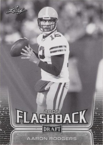 2020 Leaf Draft Aaron Rodgers #91