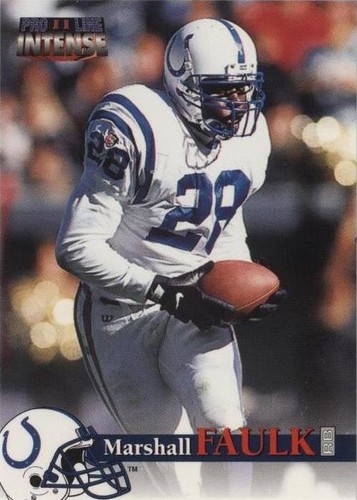 1996 Pro Line II Intense Marshall Faulk #8