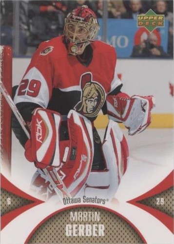 2006-07 Upper Deck Mini Jersey Collection - Martin Gerber #68