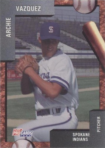 1992 Fleer ProCards Minor League - Archie Vazquez #1294