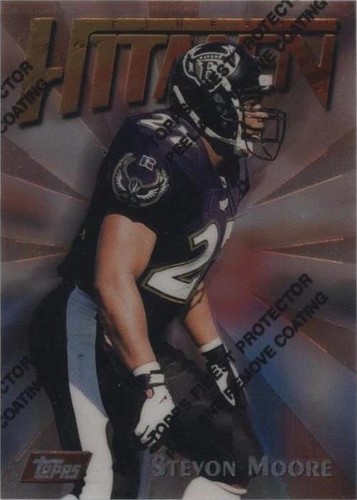 1997 Topps Finest Stevon Moore #27