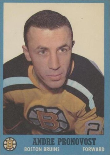 1962-63 Topps - Andre Pronovost #19