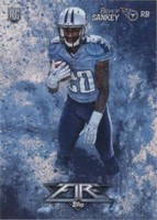2014 Topps Fire Bishop Sankey #142