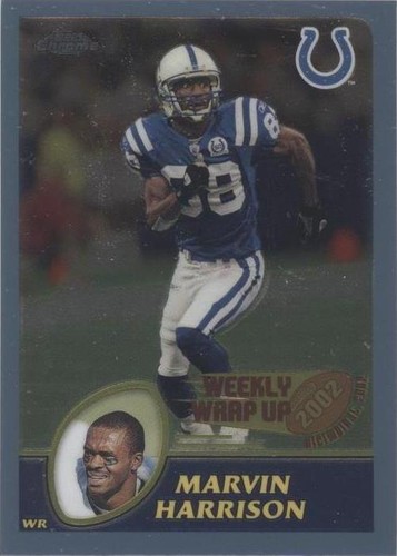 2003 Topps Chrome Marvin Harrison #160