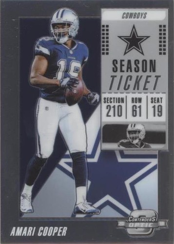 2018 Panini Contenders Optic Amari Cooper #25