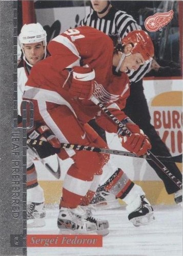 1996-97 Leaf Preferred - Sergei Fedorov #65