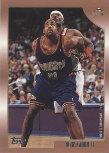 1998-99 Topps - Dean Garrett #217
