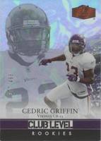 2006 Flair Showcase Cedric Griffin #165
