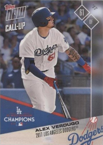 2017 Topps Now - Alex Verdugo #PS-25
