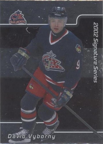 2001-02 In the Game Be A Player Signature Series - David Vyborny #131